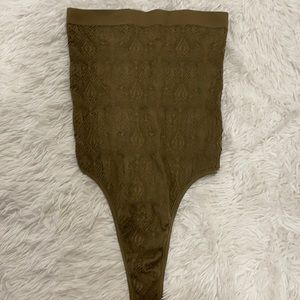 Urban outfitters Out From Under Green tube top bodysuit